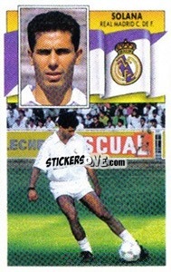 Cromo Solana - Liga Spagnola 1990-1991
 - Colecciones ESTE