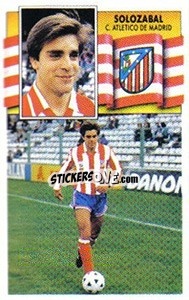 Cromo Solozabal - Liga Spagnola 1990-1991
 - Colecciones ESTE