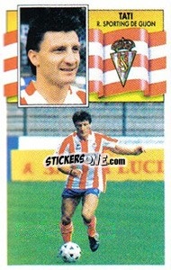 Cromo Tati - Liga Spagnola 1990-1991
 - Colecciones ESTE
