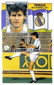 Cromo Tendillo - Liga Spagnola 1990-1991
 - Colecciones ESTE