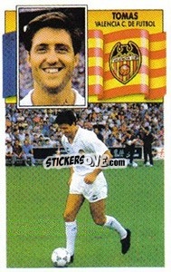 Sticker Tomás - Liga Spagnola 1990-1991
 - Colecciones ESTE