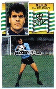 Sticker Trujillo - Liga Spagnola 1990-1991
 - Colecciones ESTE