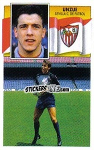 Sticker Unzue (coloca) - Liga Spagnola 1990-1991
 - Colecciones ESTE