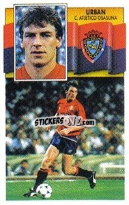 Cromo Urban - Liga Spagnola 1990-1991
 - Colecciones ESTE