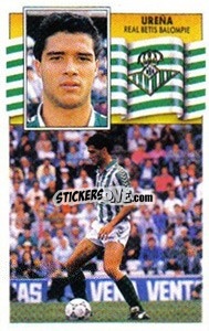 Cromo Ureña - Liga Spagnola 1990-1991
 - Colecciones ESTE