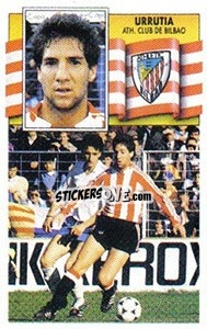 Sticker Urrutia - Liga Spagnola 1990-1991
 - Colecciones ESTE