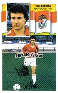 Cromo Villarroya - Liga Spagnola 1990-1991
 n. 75 - Colecciones ESTE