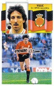 Cromo Vulic - Liga Spagnola 1990-1991
 - Colecciones ESTE