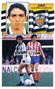 Cromo Ximet - Liga Spagnola 1990-1991
 - Colecciones ESTE