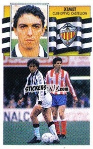 Sticker Ximet - Liga Spagnola 1990-1991
 n. 105 - Colecciones ESTE
