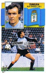 Sticker Zubeldía - Liga Spagnola 1990-1991
 - Colecciones ESTE