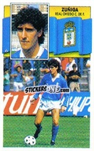 Sticker Zuñiga - Liga Spagnola 1990-1991
 - Colecciones ESTE