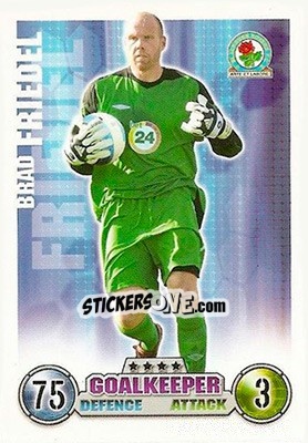 Sticker Brad Friedel - English Premier League 2007-2008. Match Attax - Topps