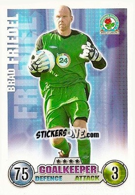 Cromo Brad Friedel - English Premier League 2007-2008. Match Attax n. 49 - Topps