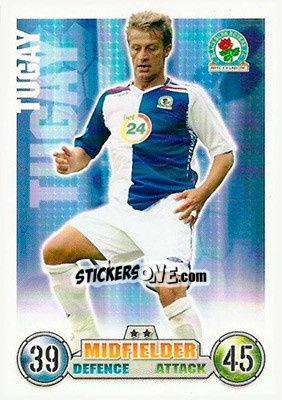 Sticker Tugay - English Premier League 2007-2008. Match Attax n. 60 - Topps
