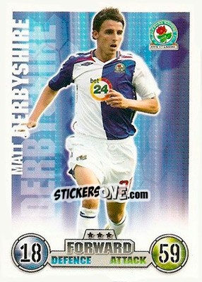 Sticker Matt Derbyshire - English Premier League 2007-2008. Match Attax - Topps