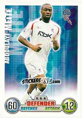 Figurina Abdoulaye Meite - English Premier League 2007-2008. Match Attax - Topps