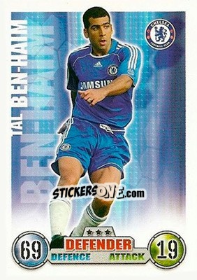 Sticker Tal Ben-Haim - English Premier League 2007-2008. Match Attax - Topps