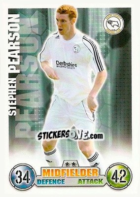 Cromo Stephen Pearson - English Premier League 2007-2008. Match Attax n. 109 - Topps