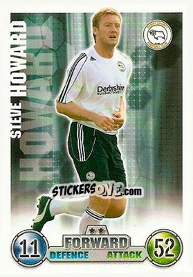 Sticker Steve Howard - English Premier League 2007-2008. Match Attax n. 112 - Topps