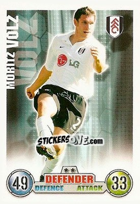 Sticker Moritz Volz - English Premier League 2007-2008. Match Attax n. 134 - Topps