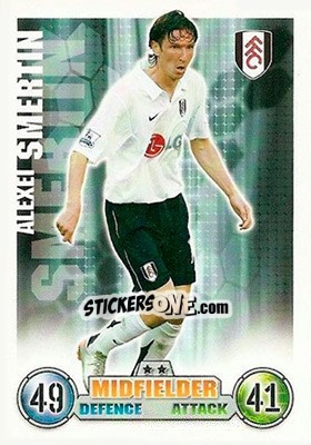 Sticker Alexei Smertin - English Premier League 2007-2008. Match Attax n. 137 - Topps