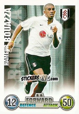 Cromo Hameur Bouazza - English Premier League 2007-2008. Match Attax - Topps