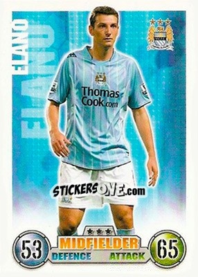 Sticker Elano - English Premier League 2007-2008. Match Attax n. 166 - Topps
