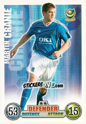 Sticker Martin Cranie - English Premier League 2007-2008. Match Attax - Topps