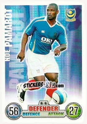 Sticker Noe Pamarot - English Premier League 2007-2008. Match Attax - Topps