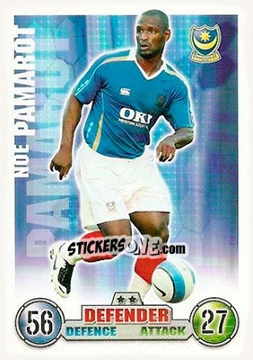 Sticker Noe Pamarot - English Premier League 2007-2008. Match Attax n. 231 - Topps