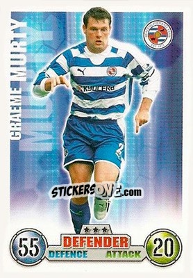 Sticker Graeme Murty - English Premier League 2007-2008. Match Attax n. 243 - Topps