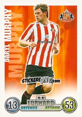 Sticker Daryl Murphy - English Premier League 2007-2008. Match Attax - Topps