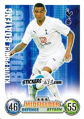 Sticker Kevin-Prince Boateng - English Premier League 2007-2008. Match Attax n. 280 - Topps