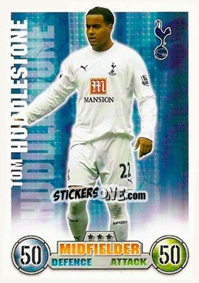 Sticker Tom Huddlestone - English Premier League 2007-2008. Match Attax n. 285 - Topps