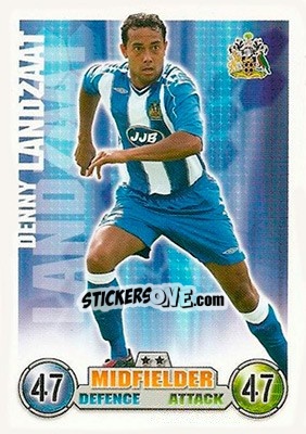 Sticker Denny Landzaat - English Premier League 2007-2008. Match Attax - Topps