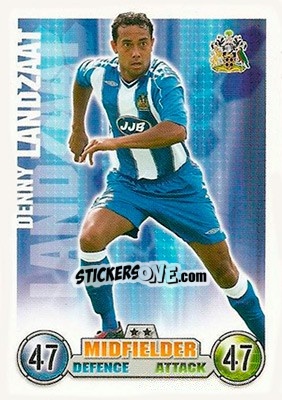 Sticker Denny Landzaat - English Premier League 2007-2008. Match Attax n. 313 - Topps