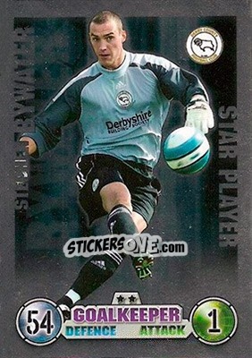 Figurina Stephen Bywater - English Premier League 2007-2008. Match Attax n. 333 - Topps