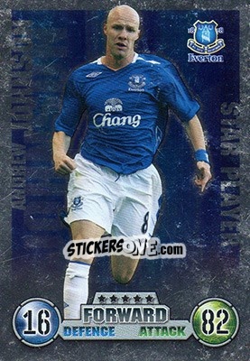 Sticker Andrew Johnson - English Premier League 2007-2008. Match Attax n. 336 - Topps