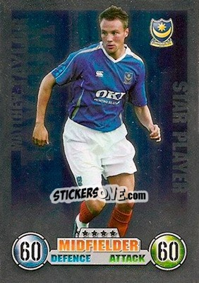 Sticker Matthew Taylor - English Premier League 2007-2008. Match Attax - Topps