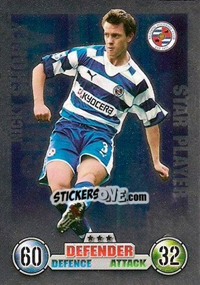 Sticker Nicky Shorey - English Premier League 2007-2008. Match Attax n. 351 - Topps