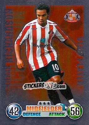 Sticker Kieran Richardson - English Premier League 2007-2008. Match Attax n. 353 - Topps