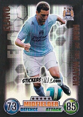 Sticker Elano - English Premier League 2007-2008. Match Attax n. 392 - Topps