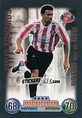 Figurina Carlos Edwards - English Premier League 2007-2008. Match Attax - Topps