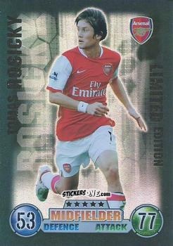 Figurina Tomas Rosicky - English Premier League 2007-2008. Match Attax n. LE1 - Topps