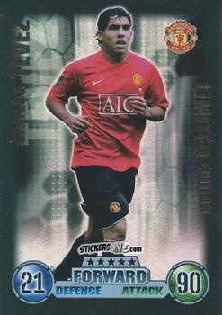 Figurina Carlos Tevez - English Premier League 2007-2008. Match Attax n. LE8 - Topps