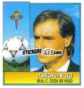 Sticker "Chechu" Rojo (Entrenador)