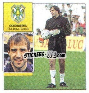 Sticker 1 Ochotorena (Tenerife) - Liga Spagnola 1992-1993
 - Colecciones ESTE