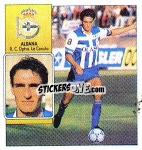 Cromo 10 Aldana (Deportivo, OCASO) - Liga Spagnola 1992-1993
 - Colecciones ESTE
