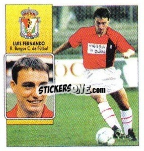 Figurina 11 Luis Fernando (Burgos) - Liga Spagnola 1992-1993
 - Colecciones ESTE